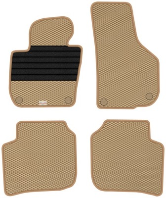 SKODA SUPERB II 2008-2015 ALFOMBRILLAS GOMA PARA COCHE EVA  