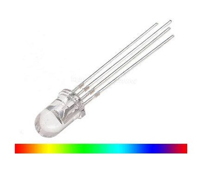 Dioda LED RGB 5mm - wspólna Katoda ARDUINO 10 szt