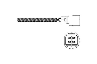 SONDA LAMBDA TOYOTA 1,3 COROLLA STARLET 4RUNNER 2,  