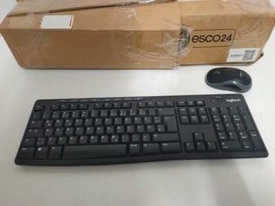 LOGITECH K270 KLAWIATURA BEZPRZEWODOWA MYSZ MYSZKA DE