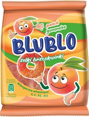 BLUBLO żelki brzoskwinki 80g