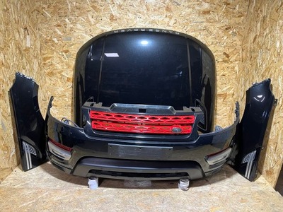 Перед кузовний капот kompletny бампер крила l/p range rover sport l494 фото №1