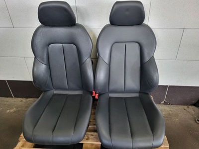 Mercedes slk r170 lift сиденье сиденья czarna кожа uk фото №1