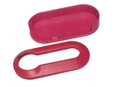 Корпус ключ fiat рожевий фото №1