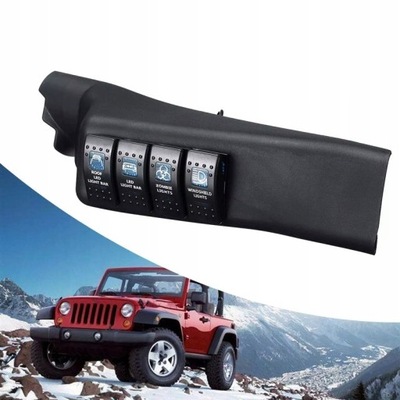 LED PO KAIRĖ REKA DLA JEEPA DLA WRANGLER 11-18 JK 