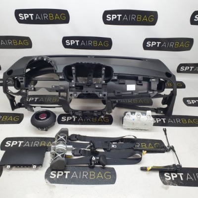 Fiat 500 приборная панель консоль подушки безопасности ремни подушка безопасности фото №1