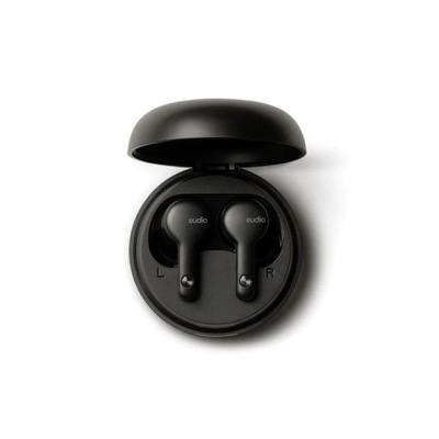 Bezprzewodowe słuchawki SUDIO A2BLK, czarne