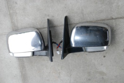 Mitsubishi pajero iv дзеркало l / p хром фото №1