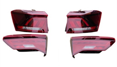 Vw t-roc 2017-2025 лампи задня black line оригінал фото №1