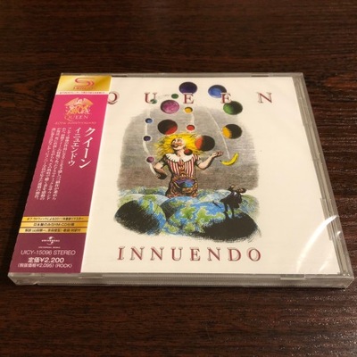 QUEEN Innuendo SHM CD JAPAN nowa