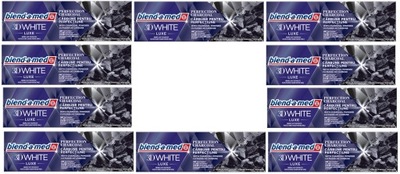 BLENDA - MED 3D WHITE LUXE CHARCOAL 10X 75ML