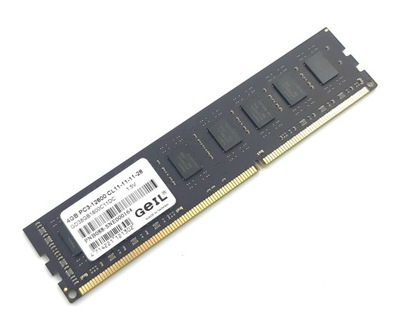 Testowana pamięć RAM Geil Black Dragon DDR3 4GB 1600MHz GD38GB1600C11DC