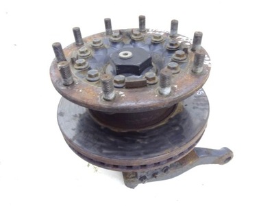 Iveco stralis hi-way 13- e6 поворотный кулак ступица левый перед фото №1