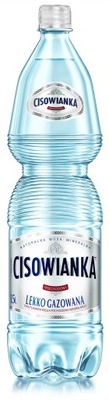 Woda lekko gazowana butelka plastikowa 1,5l 6szt