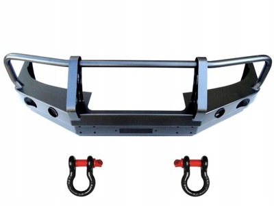 Бампер стальной перед передний mitsubishi l200 -15 фото №1