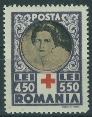 Rumunia 4,50 + 5,50 lei - Czerwony Krzyż
