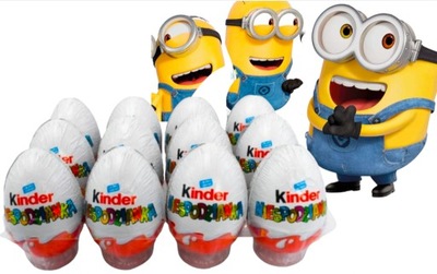 Kinder Jajka Jajko Niespodzianka Seria Minionki 20gx12szt Dla dziecka