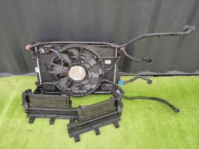 Kia ev6 21- комплект радіатор вентилятор + жалюзі фото №1