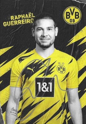 Autograf Raphaël Guerreiro, Borussia Dortmund