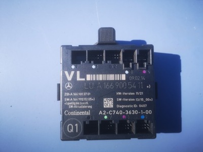 Блок управления модуль дверь левый перед mercedes фото №1