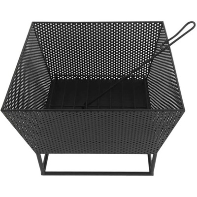 OGNISKO PALENISKO OGRODOWE GRILL RUSZT 45x45CM