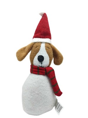 UROCZA FIGURKA MASKOTKA BOŻONARODZENIOWA PIES