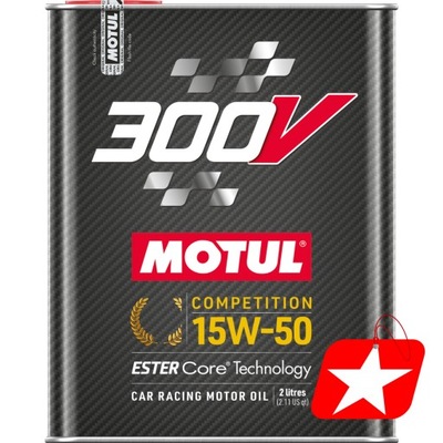 ACEITE MOTUL 15W-50 300V COMPETIT 2L OLEMOT15W50300V2  