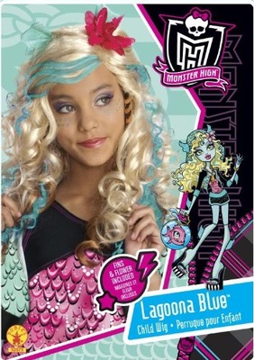 PERUKA MONSTER HIGH LAGOONA BLUE