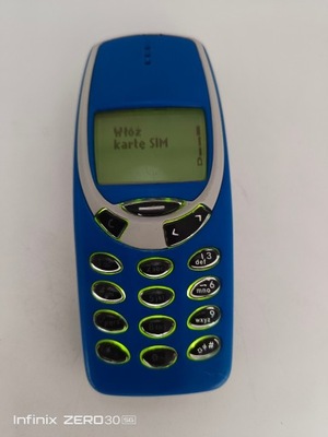 Nokia 3310 sprawna BEZ SIMLOCKA klasyk PL MENU okazja UNIKAT ładna