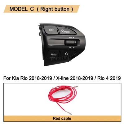 FOR KIA K2 RIO IKSLAIN AUGUST X-LINE LUXE RED LINE STEERING WHEEL CR~64862