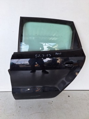 Vw polo v 6r 6c 07-17 двері лівий задня lc9x фото №1
