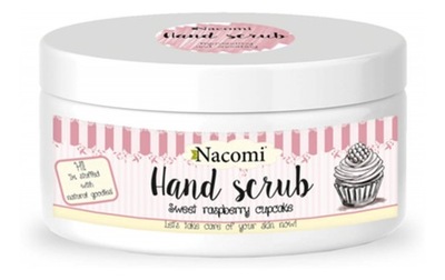 Nacomi Peeling do rąk o zapachu maliny 100 ml