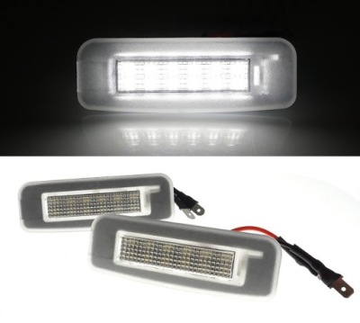 Фонари номерного знака led ford focus mk1 98-04 h/b kombi фото №1