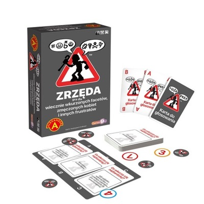 GRA IMPREZOWA ZRZĘDA gra towarzyska dla wiecznych frustratów