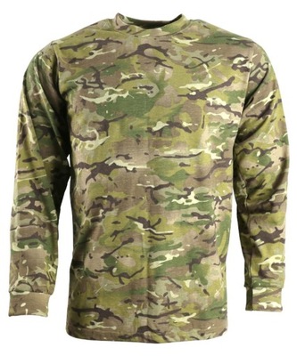 Koszulka długi rękaw moro MTP multi camo S shirt