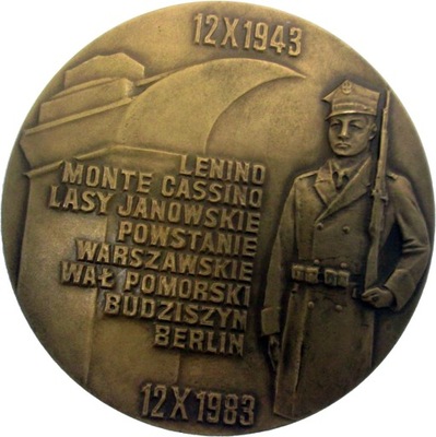 Medal 40 rocznica ludowego wojska polskiego