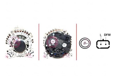 Casco генератор nissan cube 1.5 dci z12 фото №1