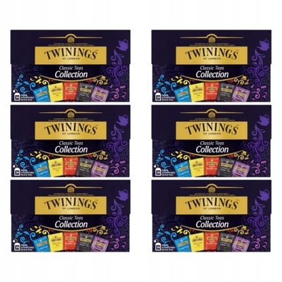 Twinings Kolekacja herbat czarnych 120 torebek