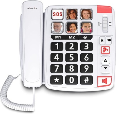 Telefon przewodowy Swissvoice ATL1418644 31D412