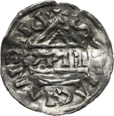 Ratyzbona - ks. Henryk IV 995-1002, denar 995-1002