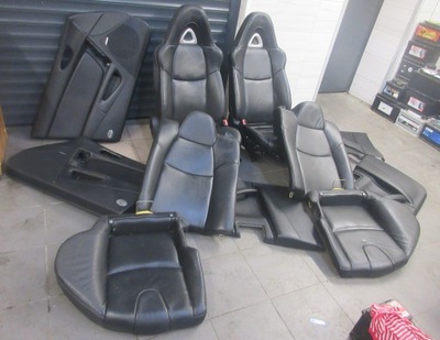 Сидіння перед заднє сидіння обшивки шкіра mazda rx-8 rx8 uk фото №1