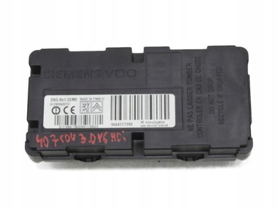 Модуль блок керування тиску шин peugeot 407 фото №1