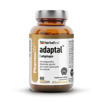 Herballine ADAPTAL Adaptogeny 60k Vege Pharmovit