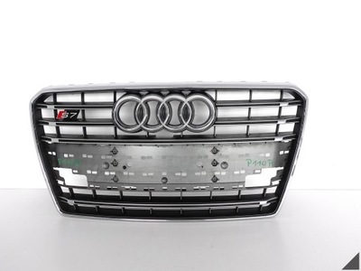 AUDI S7 4G8 C7 10-14 PARAGOLPES REJILLA DE RADIADOR REJILLA CROMO PARTE DELANTERA  