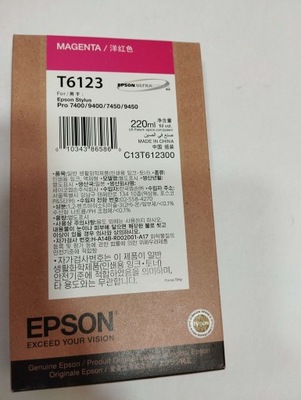 EPSON ORYGINALNY Tusz C13T612300 magenta FV