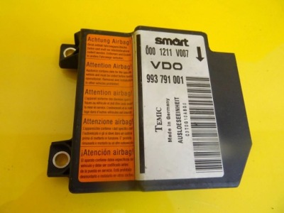 Модуль датчик подушка безопасности smart for two 1 0001211v007 nr866 фото №1