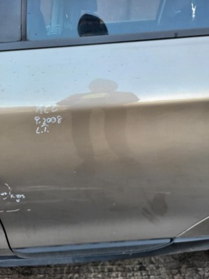 Peugeot 2008 i дверь левый задняя kcl левая задние фото №1