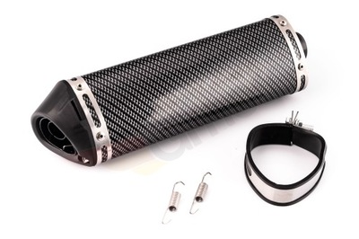 SILENCER - EXHAUSTION FOR MOTORCYCLE UNIVERSAL CARBON  