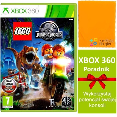 gra dla dzieci na XBOX 360 LEGO JURASSIC WORLD Po Polsku PL DINO PRZYGODA