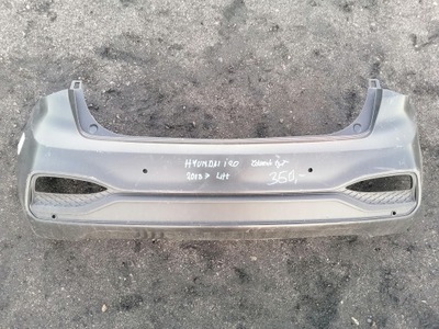Hyundai i20 ii lift 18- бампер задняя новый оригинал. фото №1